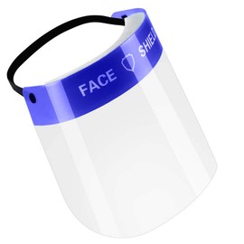 Veperain Safety Face Shield,Protective Face Shield Visor Full Protection Cap Wide Visor Resistant Spitting Anti-Fog Lens, Lightweight Adjustable Transparent Face Shield