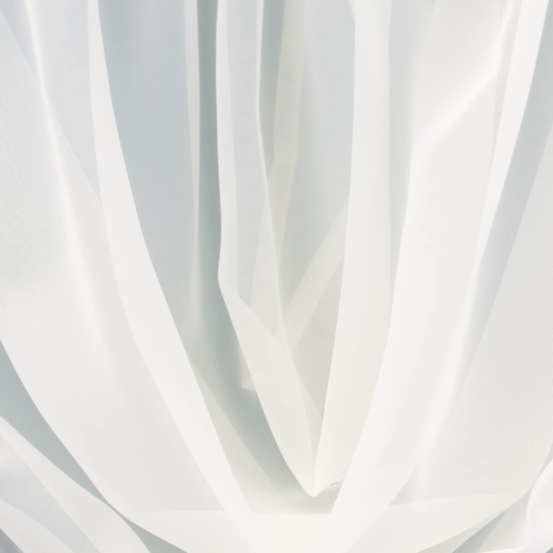 Plain Beaded Voile Swags Net Curtains Voile Swag Valance Pelmet