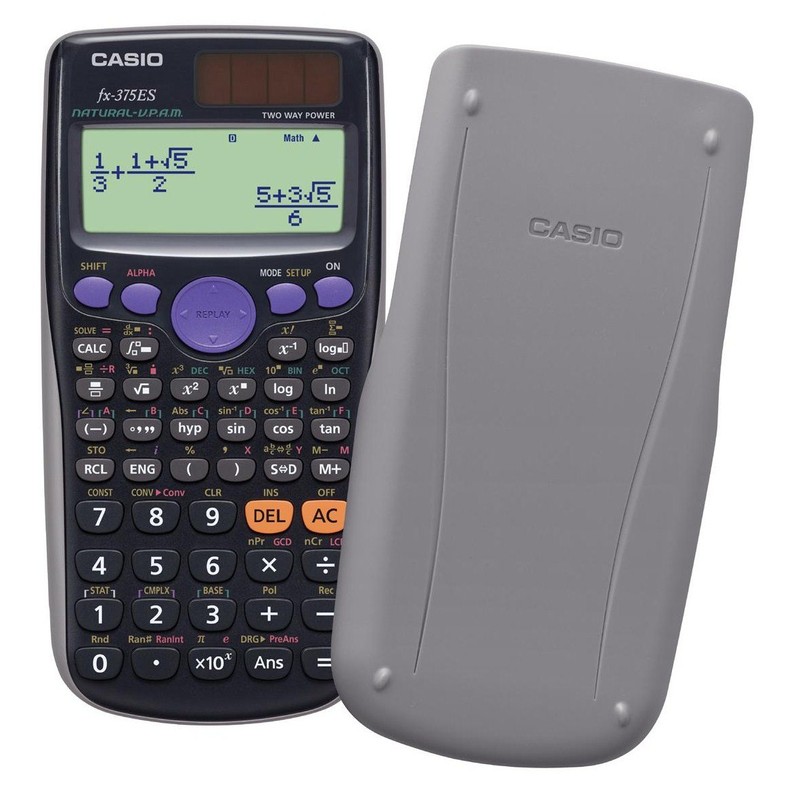 Casio Scientific Calculator with Natural Mathematical Display with 394 Functions,