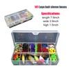 Leeko Spinner Fishing Set, Blinker Fishing Bait for Pike, Trout,