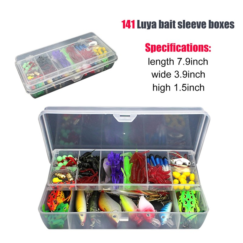 Leeko Spinner Fishing Set, Blinker Fishing Bait for Pike, Trout,