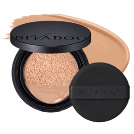 BIVABOO Velvet Jewel Cushion (Medium 20) / Men's Foundation/Cushion Foundation, 30s, 40s, 50s, 60s, Coverage, Moisturizing, Beauty Essence, Stains, Ginza Stephanie Cosmetics, Semi Matte, Glossy Skin