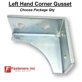 Generic 4-Hole 90° LEFT HAND Corner Angle Fitting Unistrut B-Line Channel #4655L P2484 - 5