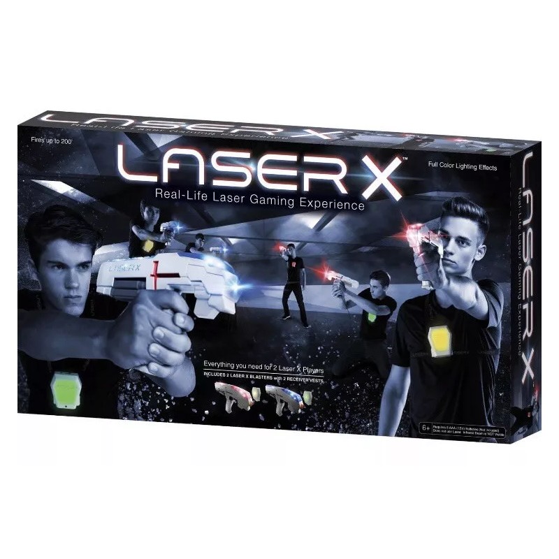 Laser X Real-Life Laser Gaming Experience Set for Two Players