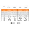 sourcing map 2pcs T25 Tamper Proof Torx Star Key Bit