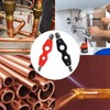 SWZHAI 2 Pack 4-in-1 Copper Pipe Cleaner, 1/2 in &