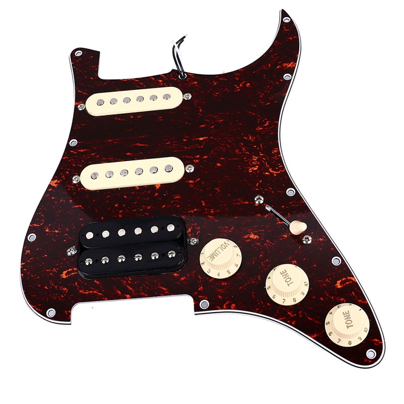 Electric Guitar Pickguard Plastic and Mental Electric Guitar Loaded Pickguard