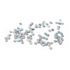 100Pcs Fretboard Dots Natural Abalone Shell Bright Color Round Guitar