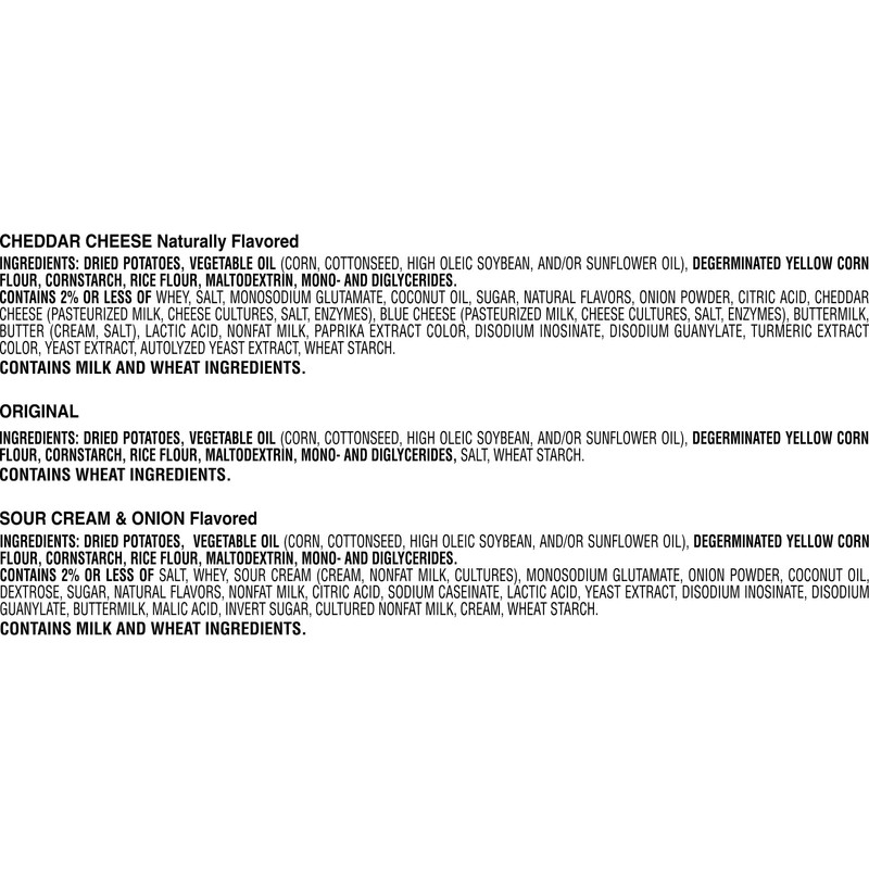Pringles Potato Crisps Chips, Lunch Snacks, Variety Pack, 13.7oz Pack