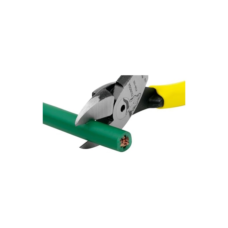 Tsunoda PUN-160 - Pinza de cuchilla fina de energía eléctrica,