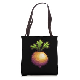Rutabaga 16 Bit Pixel Art Tote Bag