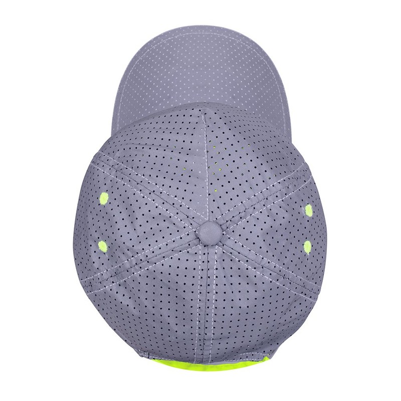 Proviz REFLECT360 Breathable Reflective Running Cap for Men Women Silver