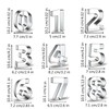 4 Inches Large Size Number Shaped Cookie Cutters Set of