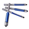 4Pcs Flush Trim Bit Set 6mm Shank Top Double Bearings