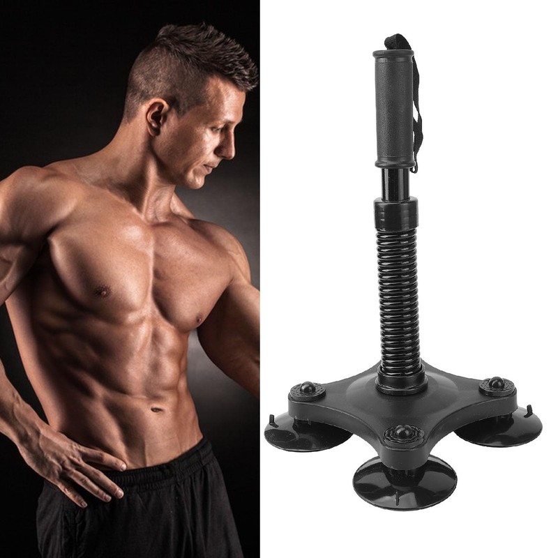 Fockety Anchored Power, Arm Wrestling Spring Bar Exerciser for Biceps,