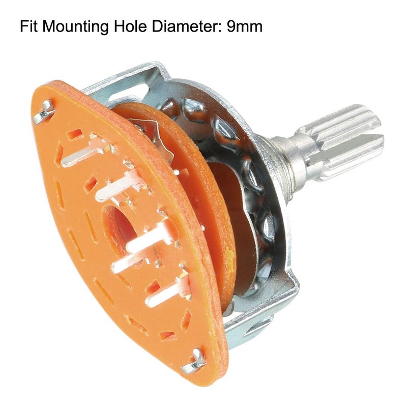 sourcing map 5Pin 1P4T 1 Pole 4 Position Selectable 1