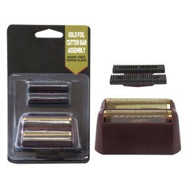 2024 Version Update Foil and Cutter Bar Replacement for Wahl 5 Star Series Finale, 7031-100, 7043-100 Super Close Shaving Replacement Heads - Red