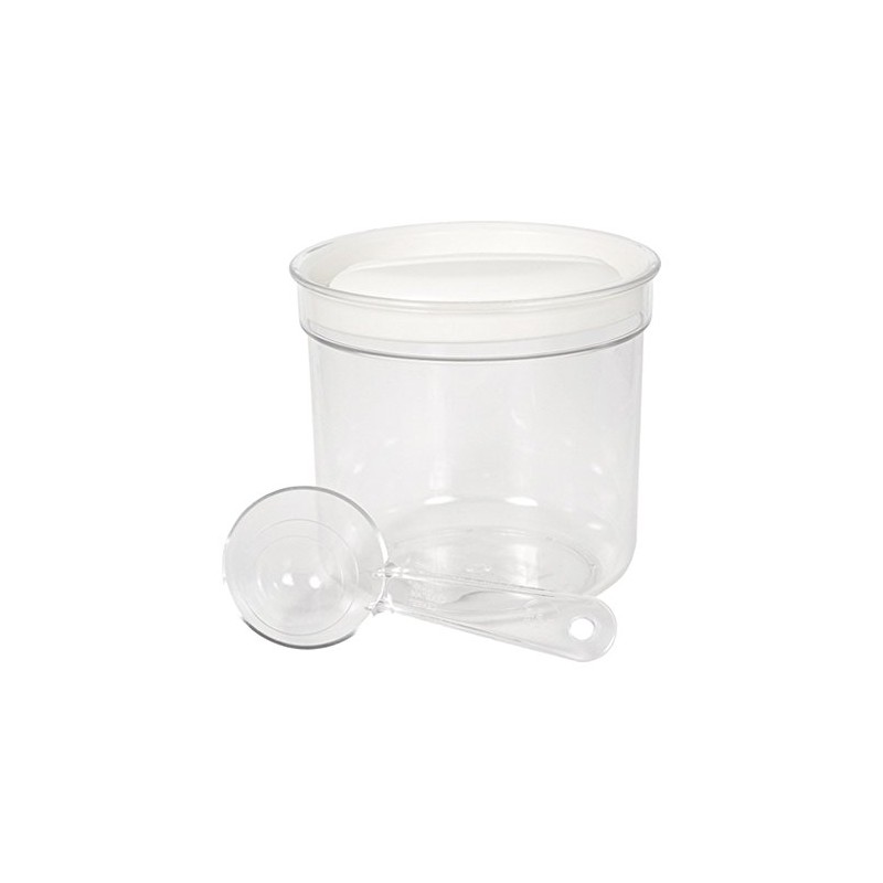 CURVER 159881 Coffee Pot with Spoon, Resin, 13 x 13