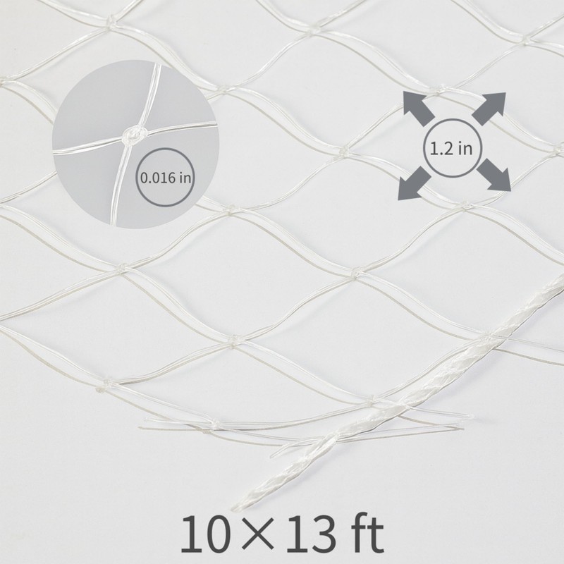 Cat Balcony Net – Transparent Nylon Safety Screen for Balconies,