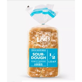 LEWIS SOURDOUGH HALF LOAF 12 OUNCE