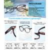 OCCI CHIARI Blue Light Magnifying Glasses 2.25 Durable Readers 1.0