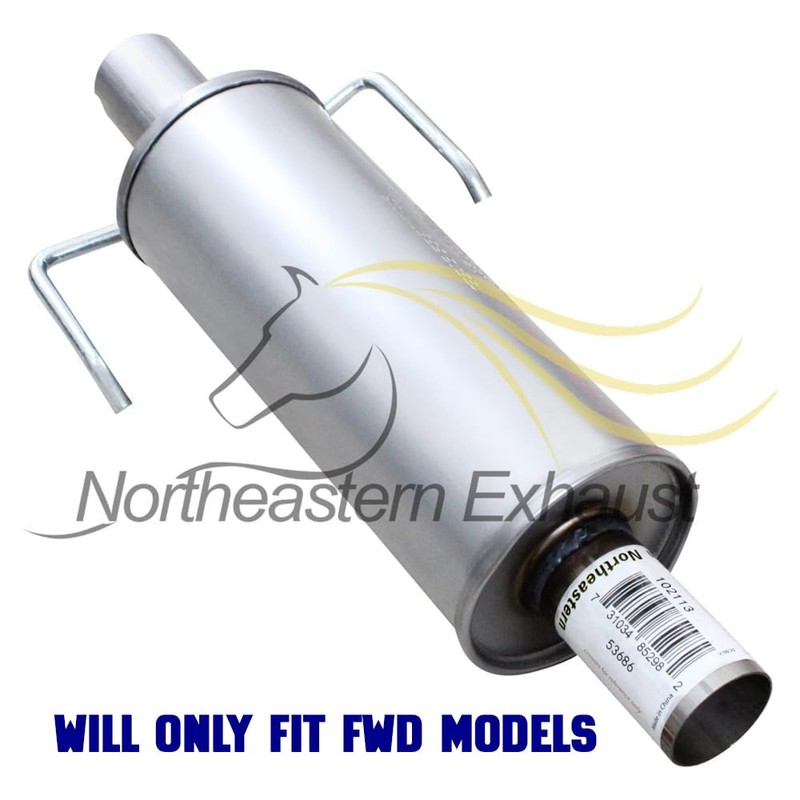 Exhaust Rear Resonator Compatible for 2010-2012 Ford Fusion 3.5L |