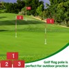 Golf Flagstick, 6 Ft Golf Hole Flags for Putting Green,