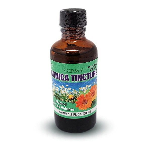 Germa Arnica Tincture. Analgesic. Pain Relief For Joint Pain and Bruises. 1.7 oz