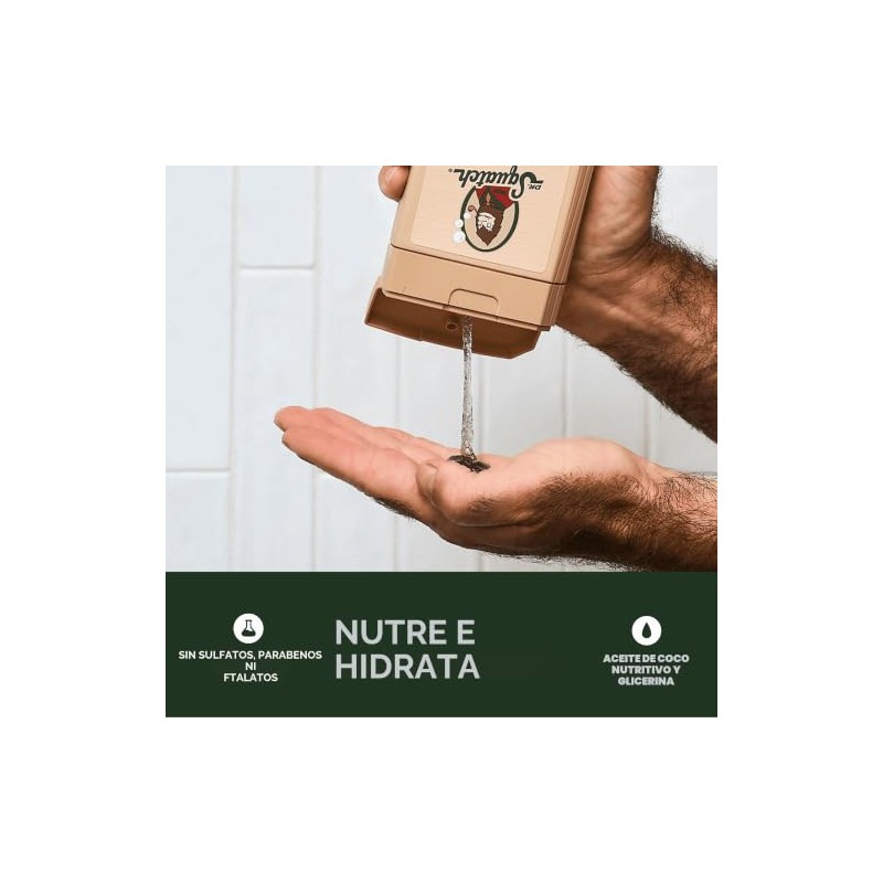 Dr. Squatch NUEVO gel de baño natural exfoliante para hombres