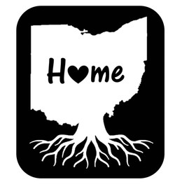 ThatLilCabin - Ohio OH Roots Home State Roots Ohio 6" Decal AS1139