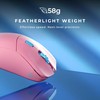 Glorious - Model D Forge, Ergonomic Mouse, Pink Wireless Mouse