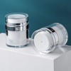 Portable cosmetic lotion cream refill vacuum empty bottle container cream pump empty bottle vacuum cream empty bottle / 휴대용 화장품 로션 크림 리필 진공 공병 용기 크림펌프공병 진공크림공병