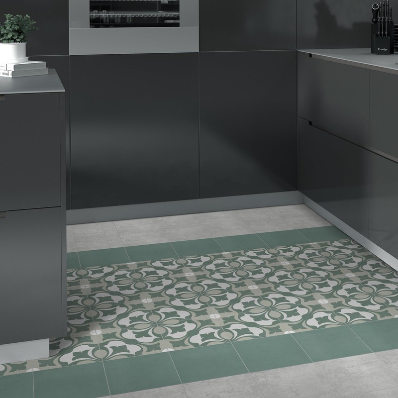 16-Pack Peel and Stick Floor and Wall Tile for Kitchen