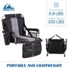HIGH POINT SPORTS Foldable Stadium Seats for Bleachers with Back
