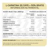 Suplemento L-carnitina (30 Cps) 50 Extra - Prowinner Sin Sabor