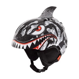 Giro Launch Kids Snow Helmet Goggle Combo Black Tiger Shark/Black Zoom XS (48.5-52CM)
