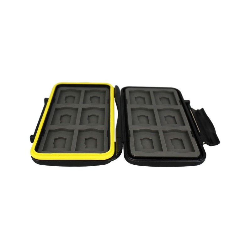 JJC Memory Card Protection Box for 12 Micro SD +