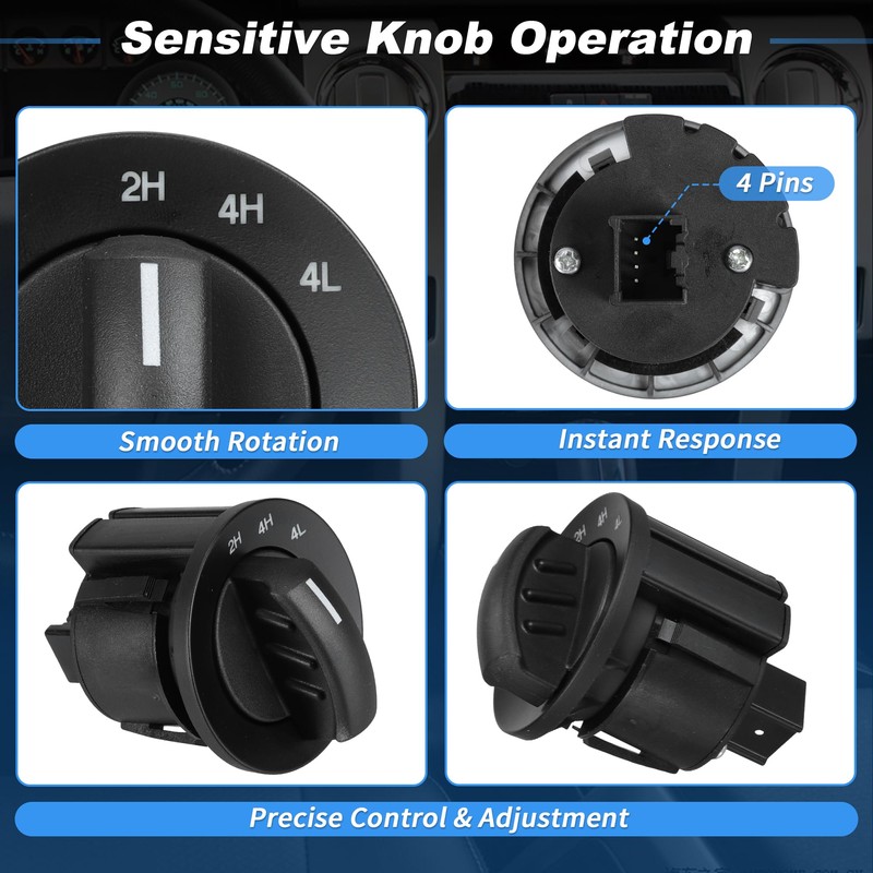 SWITCHRISE 4x4 4WD Switch for Ford F-150 2004-2008 for Lincoln