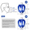 HEARTST Snorkel Mask, New Full Face, 180° Ultra Wide Angle,
