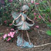 HomeStyles Emily Fairy 96001 Large Statue Bronze Patina, 17" H