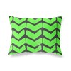 Le Jardin du Lin Cushion Decorative Cushion Cover Neon Green Smoke Cushion Cover Soft Comfortable for Home Cars Office Sofa Living Room Couch Bedroom Decor 35 x 50 cm - Designed and Made in Turkey