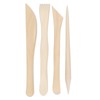 25Pcs Pottery Tools Clay Sculpting Dotting Pens Fondant Ball Stick