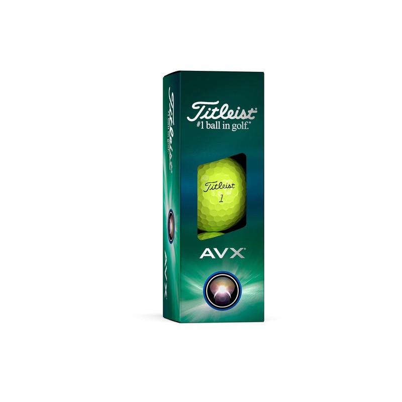 TITLEIST Golf Ball 24 AVX YELLOW DZ Unisex Yellow