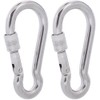 SEPWIK Carabiner 316 Stainless Steel Spring Hook Multifunctional Spring Snap