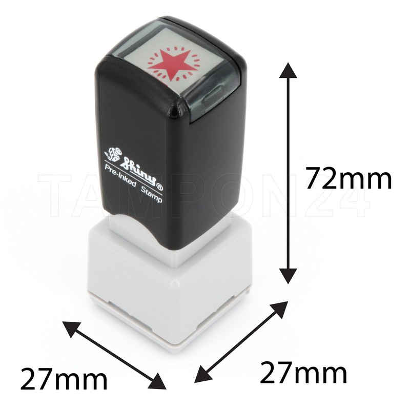 Star Loyalty Card Stamp