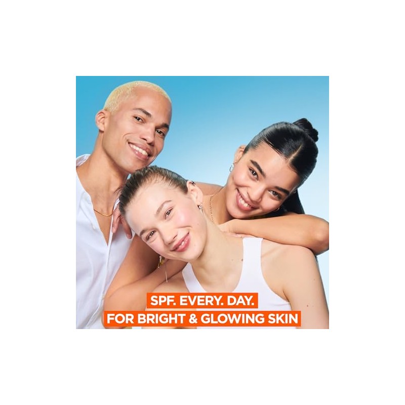 Garnier Vitamin C* Daily UV, Invisible Brightening Fluid, SPF50+, 40ml