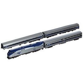 Kato USA Model Train Products P42, Amfleet and Viewliner Intercity Express Phase VI, 4-Unit Set