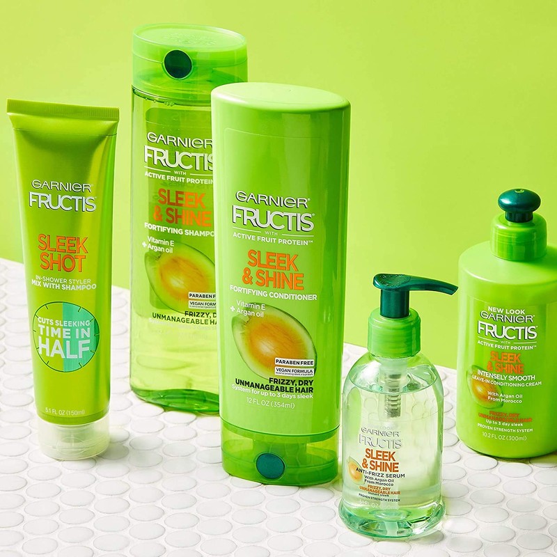 Garnier Hair Care Fructis Sleek Shot In-shower Styler, 5.1 Fluid