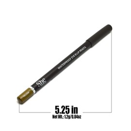 She Makeup 1 WP03 YELLOW WaterProof Eye & Lip Liner Pencil Eyeliner Lipliner 0.04 oz / 1.2g + Zipper Bag