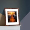 SESEAT 11x14 Picture Frames Rustic Brown Display Pictures 8x10 With